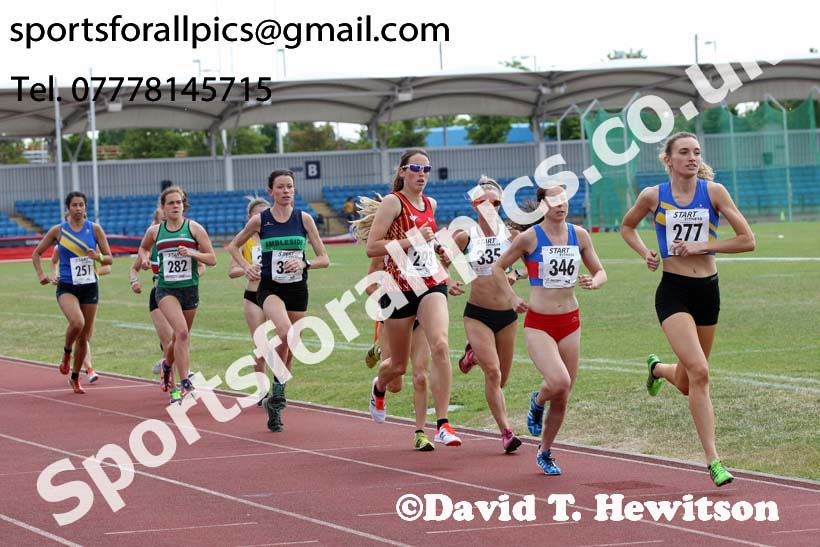 Senior womens 5000 metres, Northern Senior and Under-20s Champs., Sports City, Manchester. Photo: David T. Hewitson/Sports for All Pics